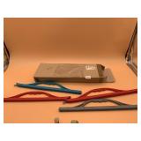 PLASTIC HANDLED SQUEEGEES, MULTICOLOR, MADE IN