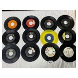 ASSORTED VTG 45 RPM VINYL RECORDS, RCA, MERCURY,