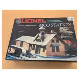 LIONEL RICO STATION "O" GAUGE BUILDING KIT NIB.