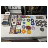 LARGE ASSORTED CD COLLECTION, MUSIC & SOFTWARE,