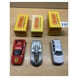 MATCHBOX DIE-CAST VEHICLES, SABLE WAGON, FERRARI