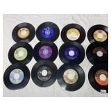 ASSORTMENT OF VTG 45 RPM VINYL RECORDS, ELVIS