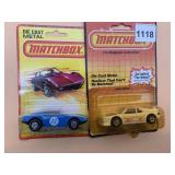 MATCHBOX DIE CAST CARS, DETOMASO PANTERA, BMW M1,