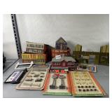 LIFE-LIKE HO SCALE BUILDINGS, SCENICS NIP,