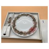 ANDREA BY SADEK CHRISTMAS GARLAND FINE PORCELAIN