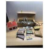 LIONEL TRAIN ACCESSORIES LOT W/ TYCO POWER PACK,