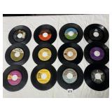 ASSORTED VINYL 45 RPM RECORDS, INCL THE