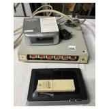 KVM SWITCH, PS/2 PORTS; CAPELLO DUAL ALARM CLOCK