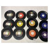 VINTAGE 45 RPM VINYL RECORDS, DECCA, KING,