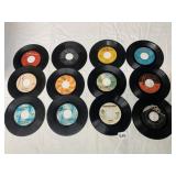 VTG 45 RPM VINYL RECORDS, ROLLING STONES, ALLMAN
