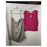 NWT EMANUEL UNGARO SKIRT SIZE 14, TALBOTS TOP
