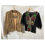 VTG 70S WINLIT SUEDE JACKET NEEDS CLEANED SIZE