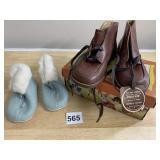 STEP MASTER LEATHER LACE-UP SHOES, LITTNONIAN