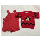 VINTAGE KIDS BAND SWEATER SIZE 3, BOSTON TRADERS