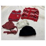 VINTAGE CAPS, SIZE 3/4 KIDS CLOTHES