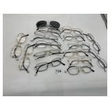 ASSORTED EYEGLASSES AND SUNGLASSES FRAMES,
