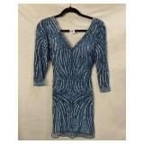 SCALA SIZE 0 SEQUIN MINI DRESS