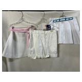 VTG TENNIS SKIRTS AND SHORTS, SOME NEW WITH TAGS,