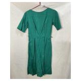 VTG 60S DONCASTER SILK DRESS EST SIZE S