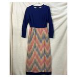 70S CONCEPT VII GROOVY MAXI DRESS, EST SIZE S