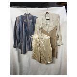 VTG SUMMER BLAZERS AND TANKS, SIZE L, VALERIA