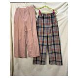 70S BOBBIE BROOKS, TIME & PLACE WIDE LEG PANTS