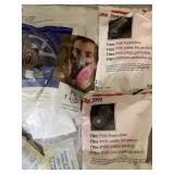 3M HALF FACEPIECE RESPIRATOR MASK, P100 FILTERS &