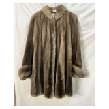 MORRIS HESSEL NEW YORK REAL FUR COAT