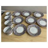 MUIRFIELD FRENCH COURT DEMITASSE CUPS AND
