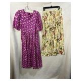 VTG LAURA ASHLEY DRESS SIZE 14, SUSAN BRISTOL