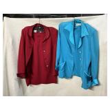 VTG SUNNY CHOI & RUTH YOUNG (SILK!) SKIRT SUITS,