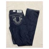 Y2K TRUE RELIGION MADE IN USA TOP STITCH JEANS