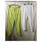 CALVIN KLEIN & RALPH LAUREN CIGARETTE PANTS SIZE