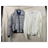 VTG PICKERING SWEATER SIZE L, CB SPORTS DOWN COAT