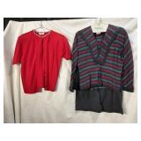 50S DOUBLE KNIT CARDIGAN, BLAIR FASHIONS SUIT EST