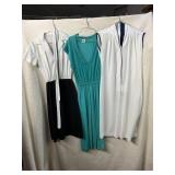 VTG 70S CASUAL BELTED DRESSES, EST SIZE S/M, NEED