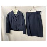 50S BARBARA LEE SILK SKIRT SUIT EST SIZE S