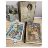 ASSORTED VTG BOOKS, KELLOGG
