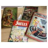 VINTAGE CHILDRENS BOOKS LOT, GOLDSMITH PAINT