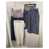 VTG SKIRTS 80S-90S, MOSTLY SIZE L, SOME NWT