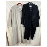 JONES NY TRENCH COAT EST SIZE M/L, KASPER VELVET