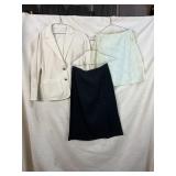 VTG BLAZER (BUTTON IN POCKET), MINISKIRT (NEEDS