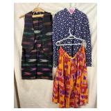 VTG 90S SOUTHWESTERN OUTFIT, GAP SHIRT, COTTON