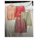 60S DAGGER COLLAR BLOUSE, JANTZEN & EVAN PIC ONE