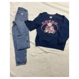 80S/90S GUESS KIDS CLOTHES SIZE 14