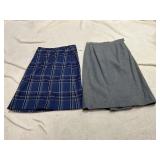 VTG KNEE LENGTH SKIRTS EST SIZE S, NEED CLEANED