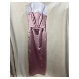 HANS MICHAEL MOHR SIZE 38 SATIN GOWN