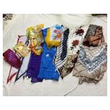 VINTAGE SCARVES, SOME SILK, LAURA ASHLEY, VERA &
