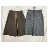 VTG 50S/60S TWEED SKIRTS EST SIZE S