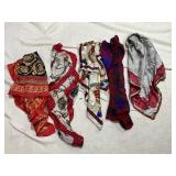 LARGE PRETTY SCARVES, SOME SILK
